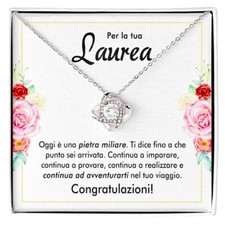 Collana donna laurea - donna,