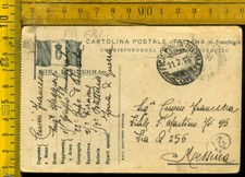 Prima Guerra Franchigia Posta Militare x Messina Lotto di 3 Stesso Destinatario