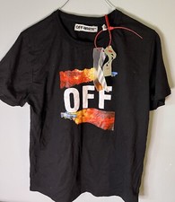 T-shirt uomo Off White con