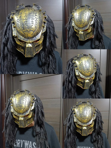 Maschera predatore helloween - maschera,