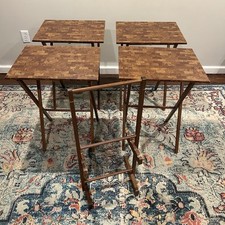 Vassoio TV Vintage Finto