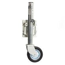 XPOtool Servotimone con Ruota 540 kg Ruotino per Carrello appendice con Staffa