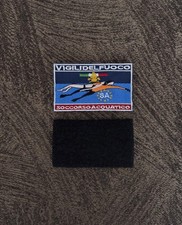 Scratch Patch Vigili del Fuoco Soccorso Acquatico con Velcro M.eF.  8X5CM