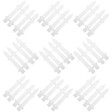  20 Pcs Staccionata in Plastica Recinto Per Albero Recinzione Miniatura