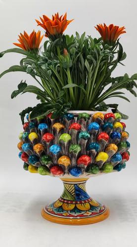 Caltagirone ceramica vaso - ceramica,