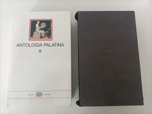 Antologia palatina volume - antologia, iii