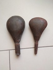  Risorgimento Fiaschette polvere da sparo d'epoca. 