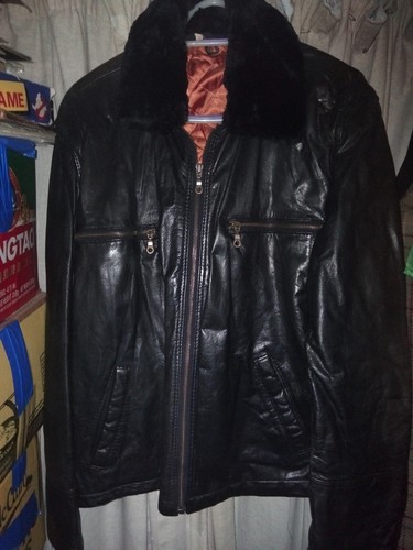 Giacca bomber pelle - giacca, pelliccia