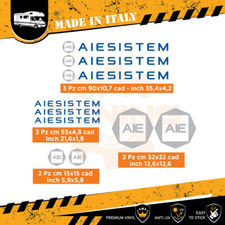 Decalcomania Adesivi Camper Aiesistem - D