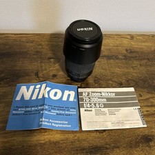 Nikon AF NIKKOR 70-300mm
