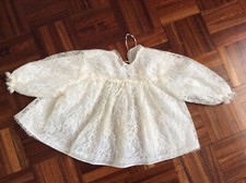 Vestito da battesimo in pizzo