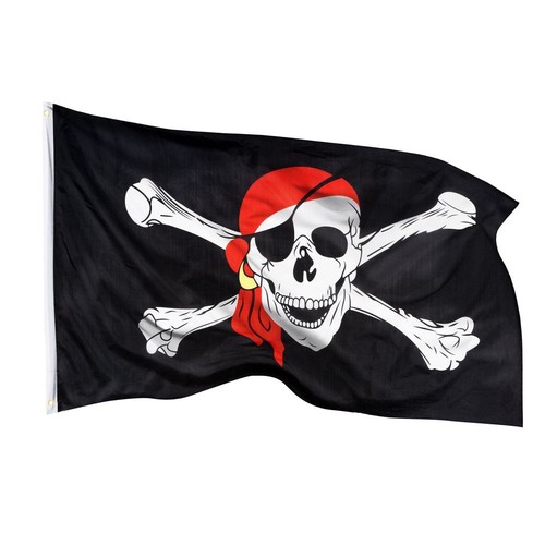 Bandiera pirata festa - ,