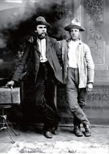 Photographie,  "Arthur Rimbaud et Paul Verlaine", Bruxelles, 1873     /  13 x 18