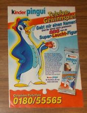 Seltene Werbung Ferrero KINDER