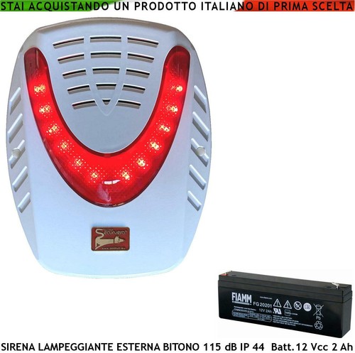 Sirena lampeggiante led - lampeggiante,