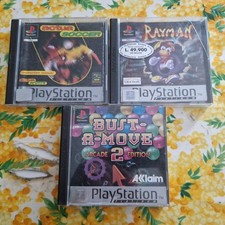 lotto giochi PlayStation ps1 Rayman  actua soccer bust a move