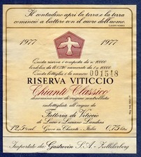 Etichetta vino chianti - etichetta,