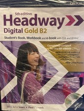 Headway dig.gold B2 - sb/wb+ entry checker+ workbook key - Oxford- 9780194539838