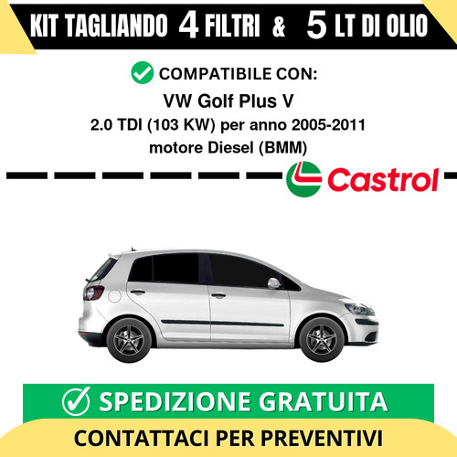 Tagliando per golf plus v - tagliando,