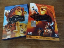 LOTTO 2 DVD DISNEY IL RE LEONE EDIZIONE SPECIALE E 2 IL REGNO DI SIMBA
