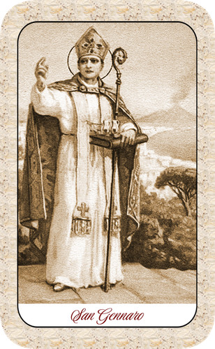 Santino holy card san - santino,