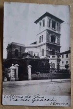 ROMA - VILLINO DE PIRO - VIA DEI GRACCHI - VIAGGIATA - 1913