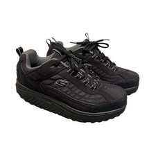 Skechers men black leather - men's,