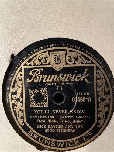 Disco giri dick haymes and - 78,