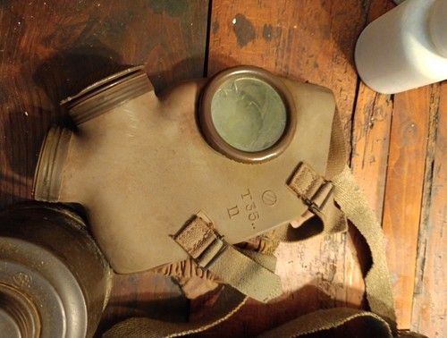 Militaria maschera antigas - maschera,
