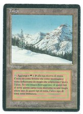Magic MTG 1x Taiga FBB Foreign Black Border italian dual land www_MoxBeta_com #1