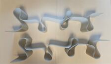 COPPIA DI MENSOLE LOVELY RITA KARTELL GRIGIO SILVER. (IN REGALO IL PORTARIVISTE)