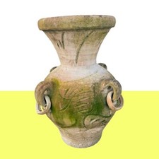 Vaso porta piante decorato a