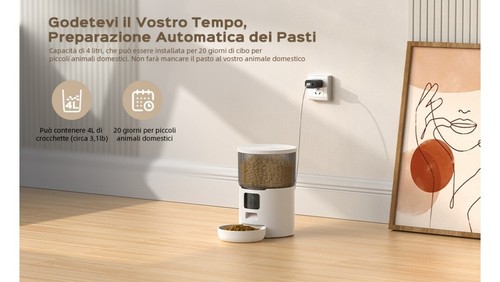 Distributore cibo wifi con - distributore,
