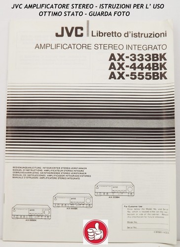 Jvc amplificatore stereo - amplificatore, in