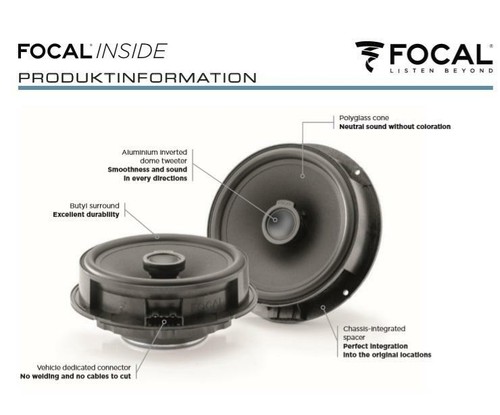 Focal icvw165 cm - icvw165,