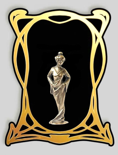 Fritz bermann ninfa bronzo - ninfa,