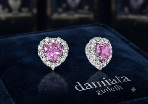 Orecchini cuore donna - a,