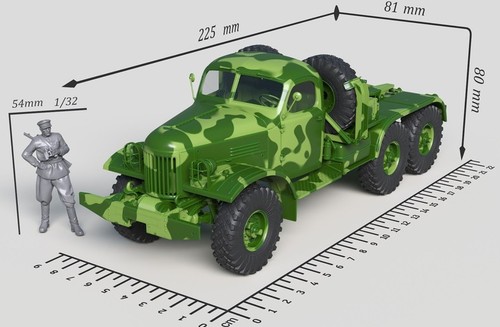 Modellino camion militare - , gil