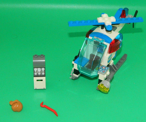 Lego juniors police - lego, helicopter