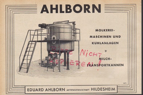 Hildesheim pubblicità 1950 - pubblicità,