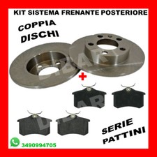 KIT DISCHI FRENO + PASTIGLIE