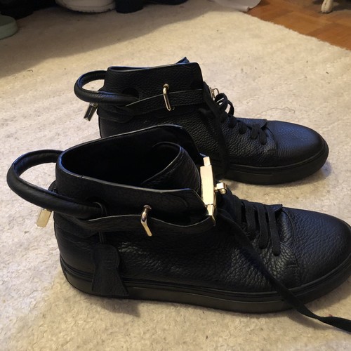 Buscemi mens black gold - hi,