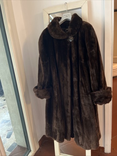 Cappotto castorino rasato - castorino,