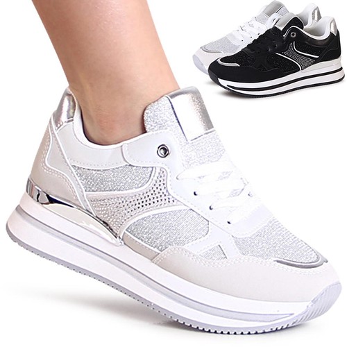 Sneaker plateau donna con - sneaker,