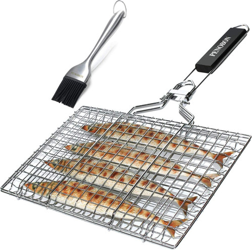 Cestino barbecue pieghevole - cestino, da