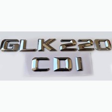 Per Mercedes Benz GLK220 CDI scritta emblemi adesivi logo badge auto NEW