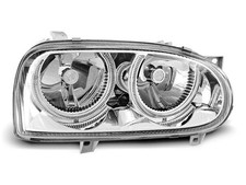 Prednja svjetla per VW GOLF 3 III 91-97 Angel Eyes Chrome DEPO LPVW01EU XINO IT