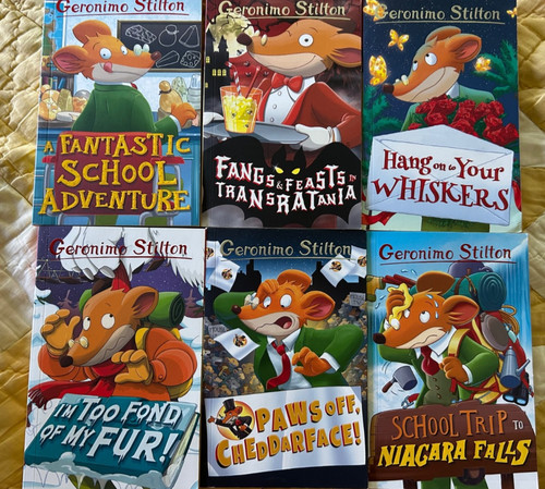 Geronimo stilton book lot 6 - stilton,