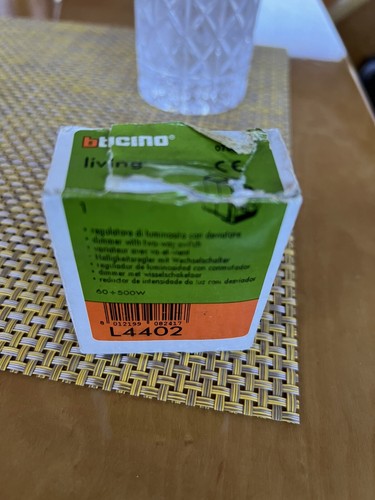 Bticino living dimmer - living,