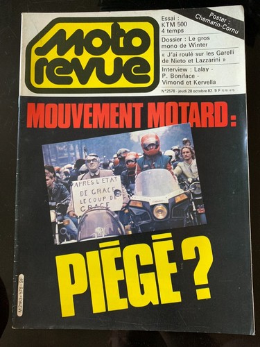 Moto revue 10 1982 - moto, 28/10/1982